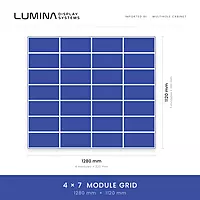 MS CABINET 1280 MM X 1120 MM - P4 LG