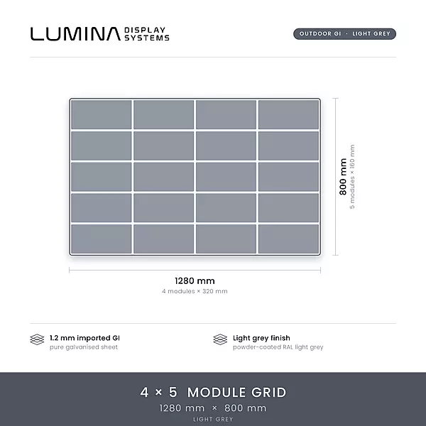 MS CABINET 1280 MM X 800 MM LG