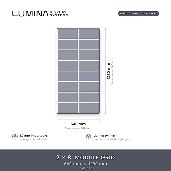 MS CABINET 640 MM X 1280 MM - LG