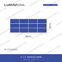 MS Cabinet 1280 mm x 480 mm