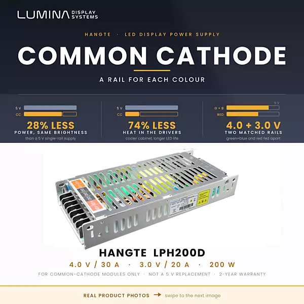 Hangte LPH200D 3.8V/2.8V 200W common cathode powersupply