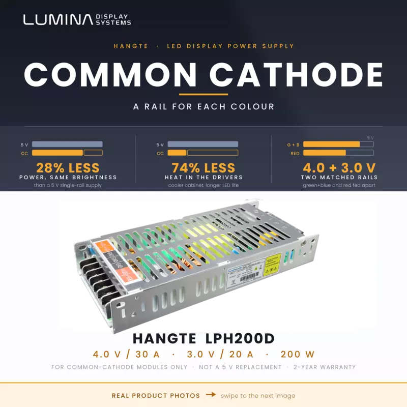 Hangte LPH200D 3.8V/2.8V 200W common cathode powersupply