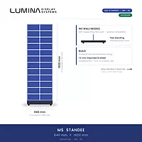 STANDEE MS CABINET 640 MM X 1920 MM