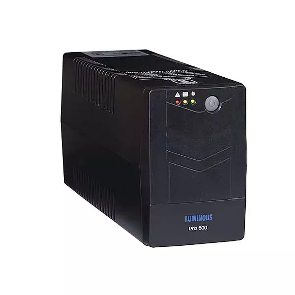 Luminous LB600PRO 600VA Offline UPS with Overload Protection & 3 Output Sockets (230V)