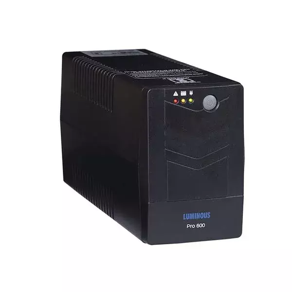 Luminous LB600PRO 600VA Offline UPS with Overload Protection & 3 Output Sockets (230V)