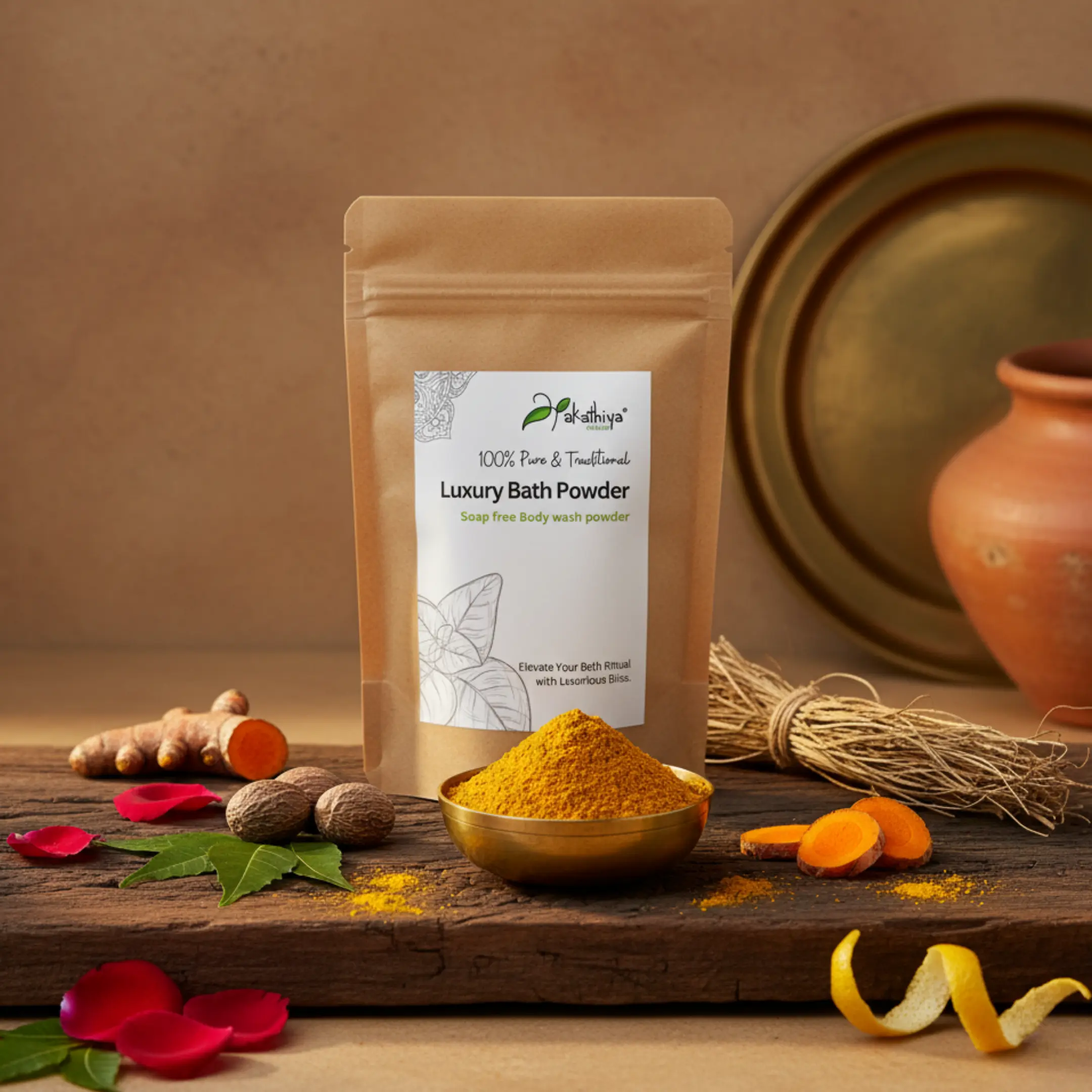 Luxury Bath Powder (100g) – Indulge in Opulent Skincare Rituals