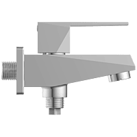 Lavish 2 Way Bib Tap Dual Flow With Wall Flange