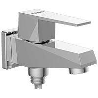 Lavish 2 Way Bib Tap Dual Flow With Wall Flange