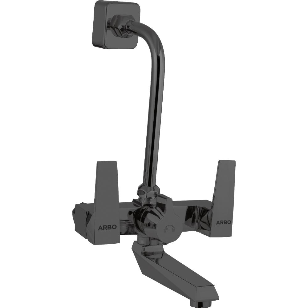 Lavish Wall Mixer 2 In 1 With Connecting Legs With Wall Flange