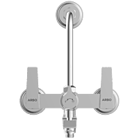 Lavish Side Handle Wall Mixer 3 In 1 With Connecting Legs With Wall Flange