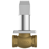 Lavish Concealed Stop Cock 15mm Body With Upper Part Set