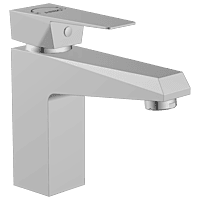 Lavish Single Lever Basin Mixer With Braided Hoses