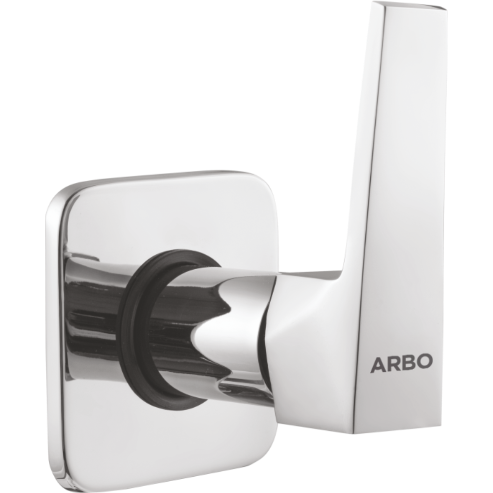 Lavish Exposed Part Kit Of Concealed Stop Cock & Flush Cock With Fitting Sleeve, Operating Lever & Adjustable Wall Flange