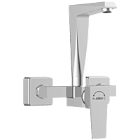 Lavish Single Lever Sink Mixer With Swinging Spout With Connecting Legs With Wall Flange