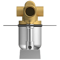 Lavish High Flow Diverter Body With Upper Part Set