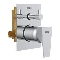 Lavish 2 Inlet 3 Outlet High Flow Diverter Body With Upper Part Set