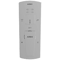 Lavish Exposed Part Kit For 2 Inlet 3 Outlet Single Lever High Flow Diverter