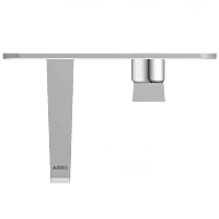 Lavish Exposed Part Kit For Single Lever Basin Mixer Wall Mounted With Consisting Of Operative Lever, Basin Spout & Wall Flange