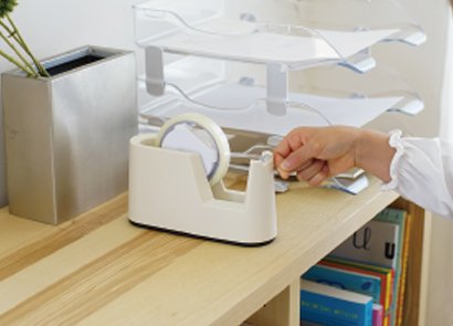 Sonic Ribigaku Tape Cutter Slim Ivory
