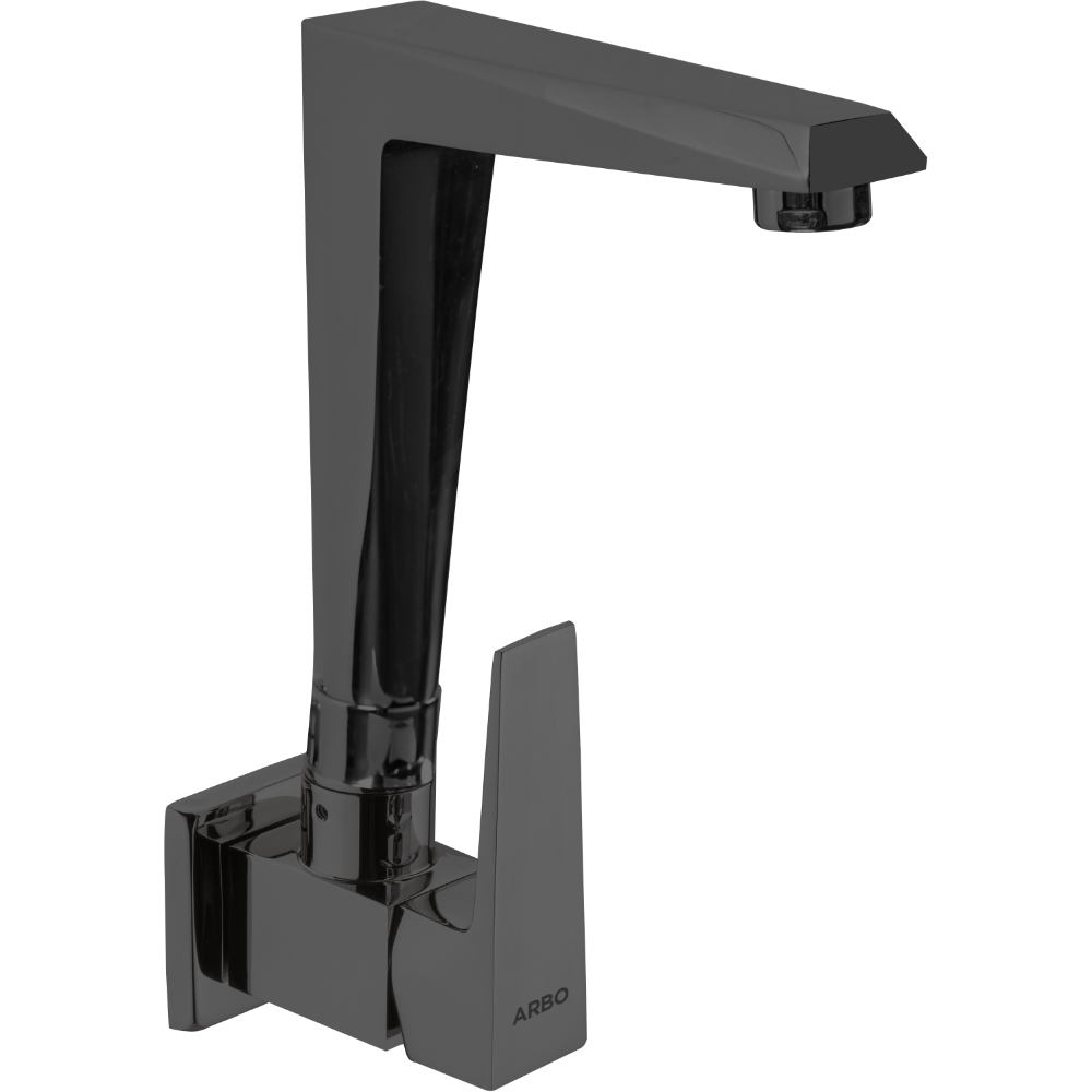 Lavish Sink Cock With Swinging Spout With Wall Flange