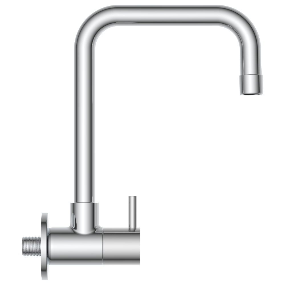 Lexus Sink Cock With Swinging Spout With Wall Flange (Wall Mounted Model)