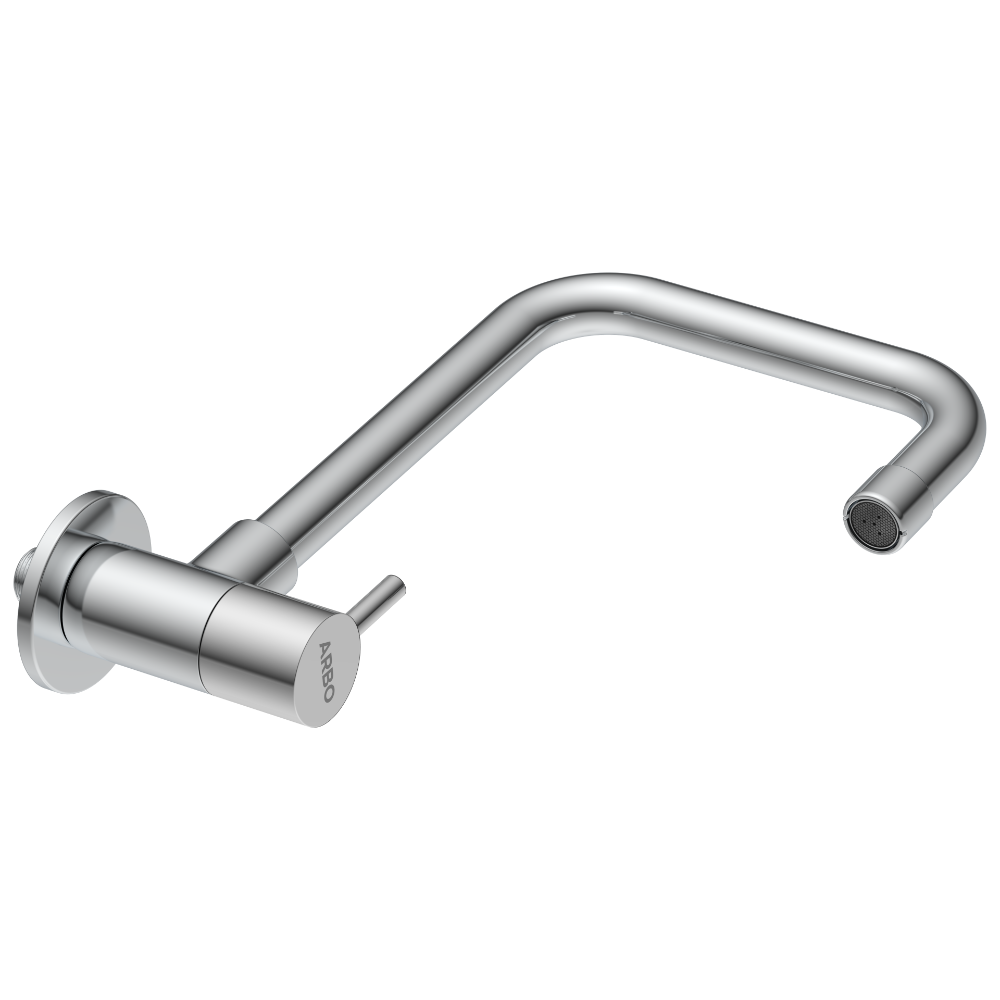 Lexus Sink Cock With Swinging Spout With Wall Flange (Wall Mounted Model)