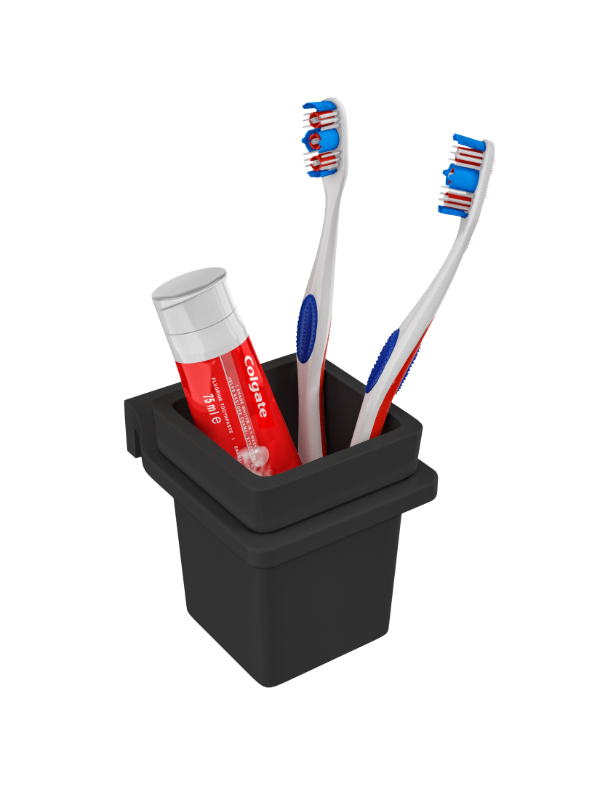 Lavish Square Glass With Holder