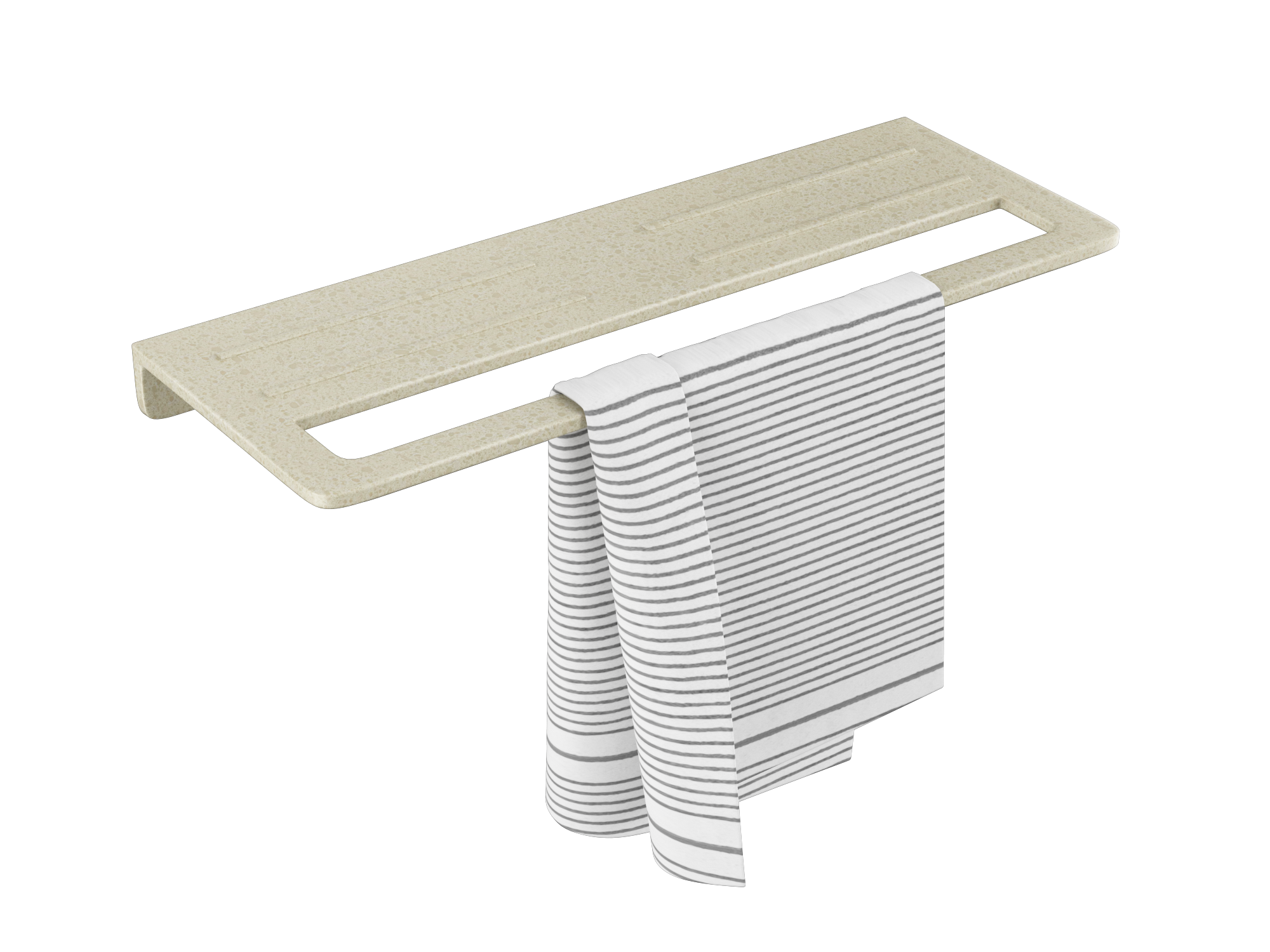 Lavish Towel Rack With Towel Holder