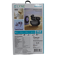 Lyne CoolPods 15 True Wireless Earbuds – Bluetooth Audio | Clear Sound | Touch Control