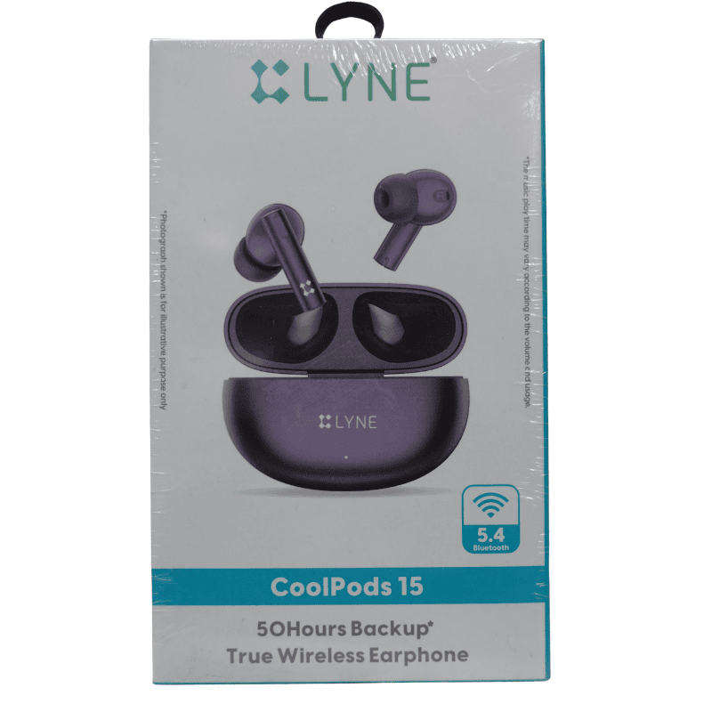 Lyne CoolPods 15 True Wireless Earbuds – Bluetooth Audio | Clear Sound | Touch Control