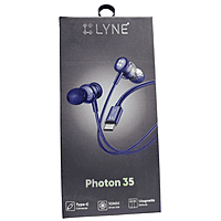 Lyne Photon 35 Wired Earphones – Clear Stereo Sound | In-Ear | Music & Calls | 3.5mm