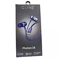 Lyne Photon 35 Wired Earphones – Clear Stereo Sound | In-Ear | Music & Calls | 3.5mm