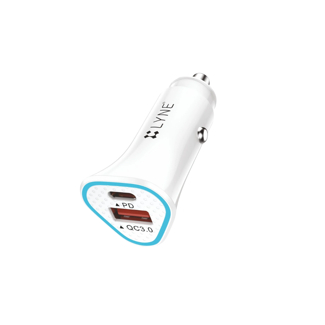 LYNE Piston 6 38W Output, PD + QC Port with Over Power Protection