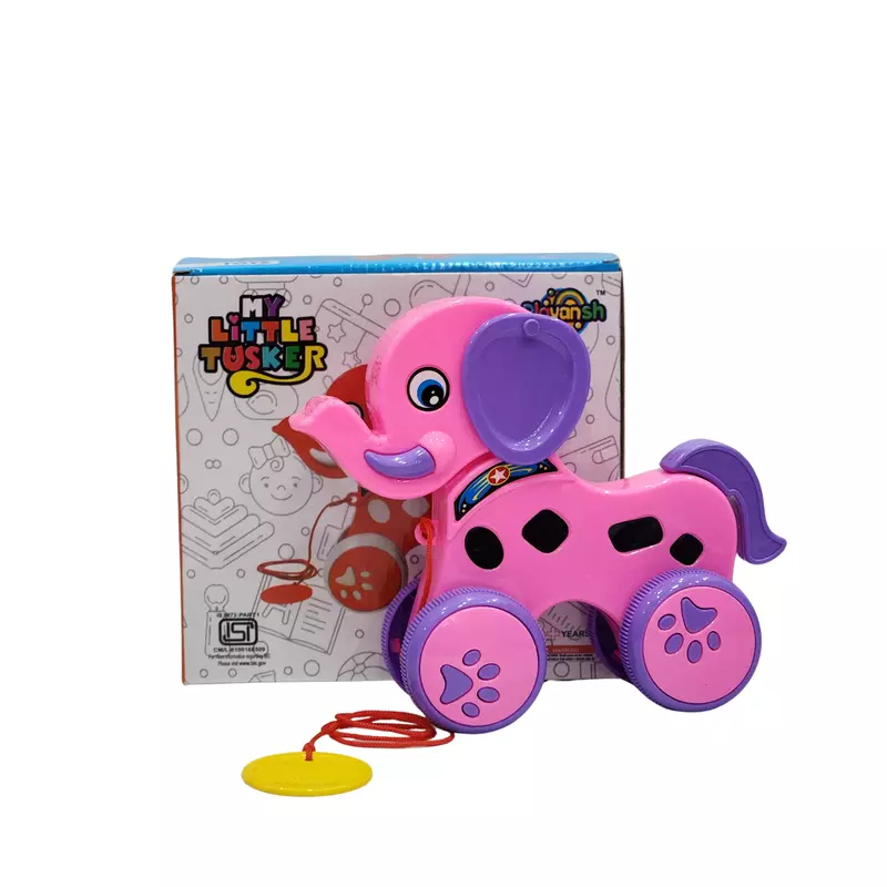 Pull Along Baby Elephant Toy