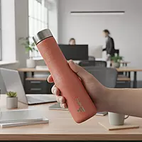 "AIRAN Stainless Steel PYRAMID BOTTLE" with a capacity of 1000 ML.