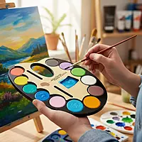 Junior Artist Palette Water Color Set of 12