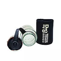 Borosilicate Glass Water Bottle With Cover