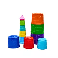 Rainbow Light House Stacking Toy
