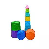Rainbow Light House Stacking Toy