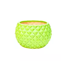 Diamond Cut Ceramic Pot for plants