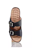 LA MAIDENS Women's Dual Buckle Comfort Sliders