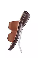 LA MAIDENS Women's Dual Buckle Comfort Sliders