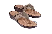 LA MAIDENS Women's Dual Buckle Comfort Sliders