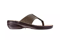LA MAIDENS Women's Dual Buckle Comfort Sliders