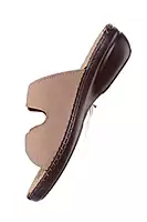 LA MAIDENS Women's Dual Buckle Comfort Sliders