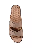 LA MAIDENS Women's Dual Buckle Comfort Sliders