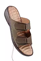 LA MAIDENS Women's Dual Buckle Comfort Sliders