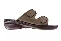 LA MAIDENS Women's Dual Buckle Comfort Sliders