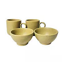 Ceramic Coffee Mug and Soup Bowl Gift Set