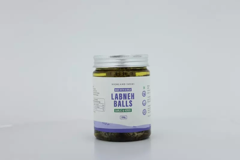 Labneh Balls (Garlic & Herbs) - Highland Farms